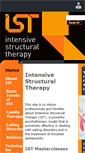 Mobile Screenshot of intensivestructuraltherapy.com